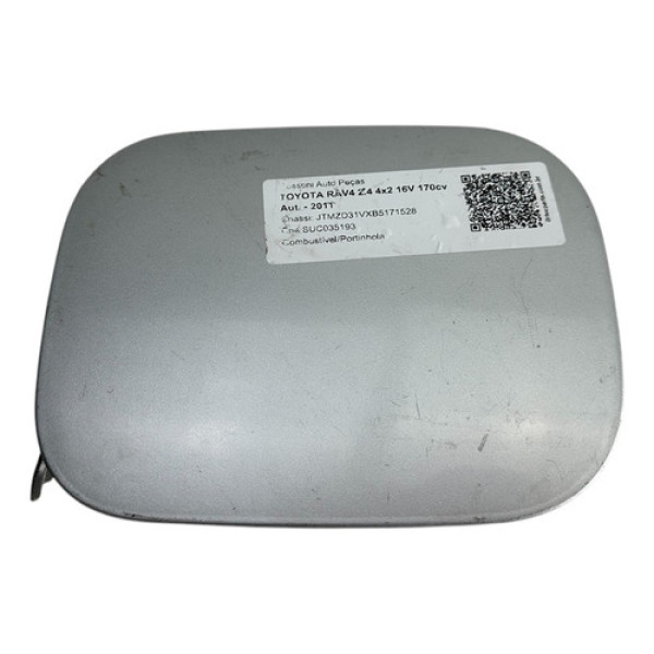 Portinhola Tanque Combustível Rav4 2007 2008 2009 A 2012 Prateado