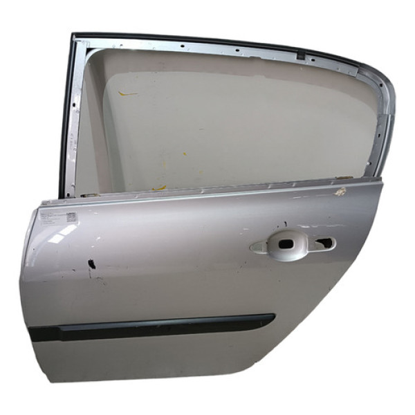 Porta Traseira Esquerda Megane Sedan 2006 2007 A 2011 Traseira Esquerda Prata