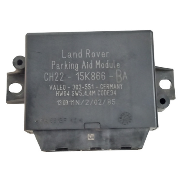 Modulo Sensor Estacionamento Range Rover 2.0 2010 A 2013 Preto