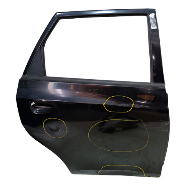 Porta Traseira Direita Jac J6 2011 A 2016 C/detalhes Traseira Direita Preto
