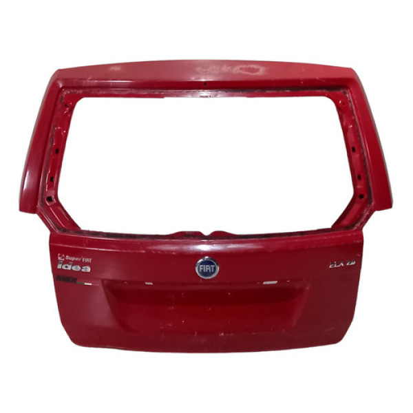 Tampa Traseira Idea 2006 2007 A 2010 Vermelho