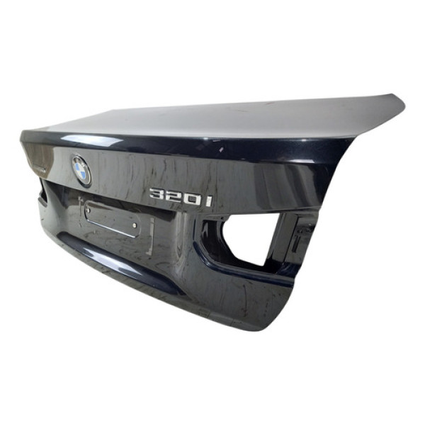 Tampa Traseira Bmw Série 3 F30 316 318 320 25 28 30 2013/18 Preto