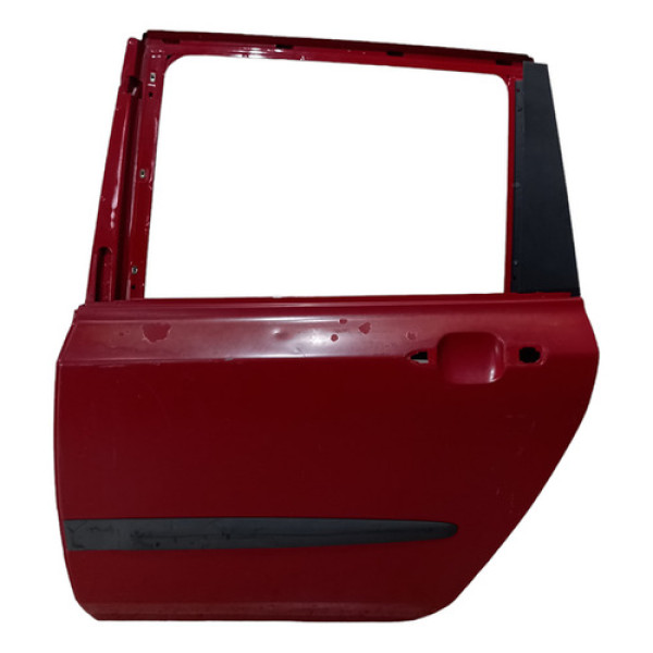 Porta Traseira Esquerda Stilo 2003 2004 A 2011 Traseira Esquerdo Vermelho