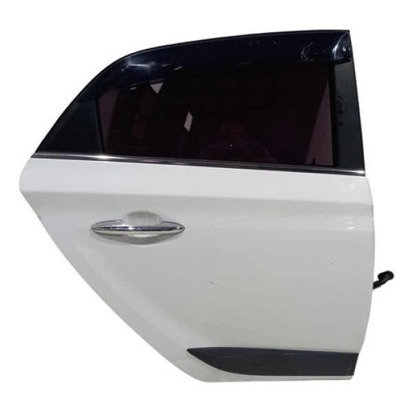 Porta Traseira Direita Hb20x 2013 A 2019 C/ Furo Moldura  Traseira Direita Branco
