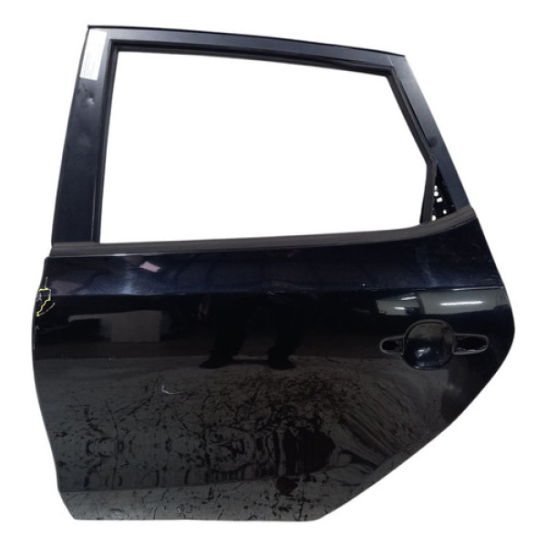 Porta Traseira Esq I30 Hatch 2010 A 2012 C/amassado Traseira Esquerdo Preto