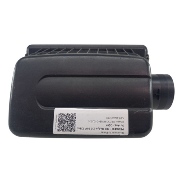 Caixa Filtro Ar Peugeot 307 2.0 Gas 2003 2004 A 2006