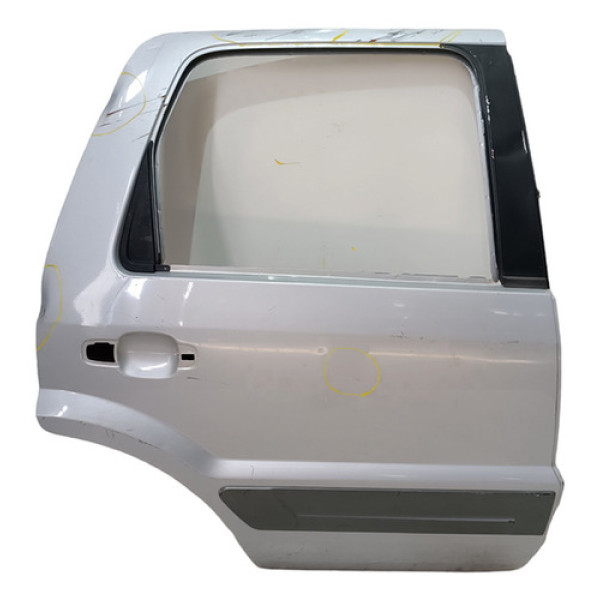 Porta Traseira Direita Ecosport 2003 A 2012 C/detalhes Traseira Direita Prata