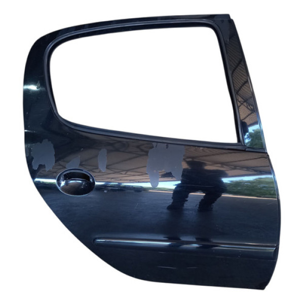 Porta Traseira Direita Peugeot 206 207 Passion Traseira Direita Preto