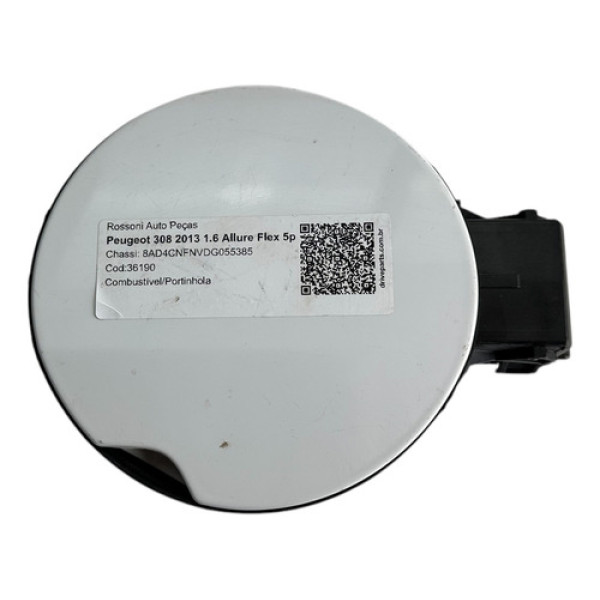 Portinhola Tanque Combustível Peugeot 308 2012 2013 A 2019 Branco 2018