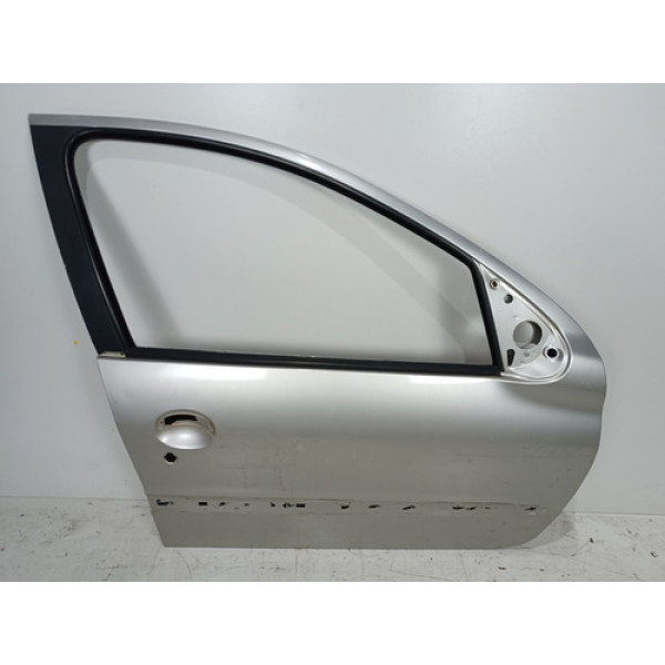 Porta Dianteira Direita Peugeot 206 207 Passion Dianteira Direita Prata