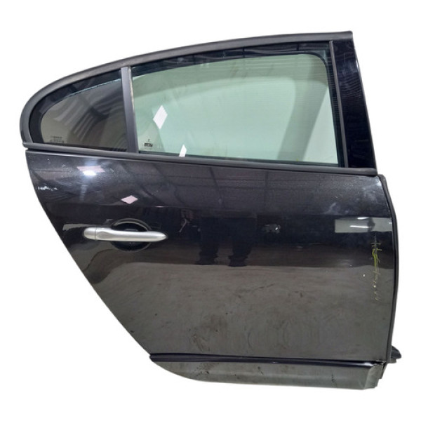 Porta Traseira Direita Fluence 2011 A 2018 C/detalhe Traseira Direita Preto