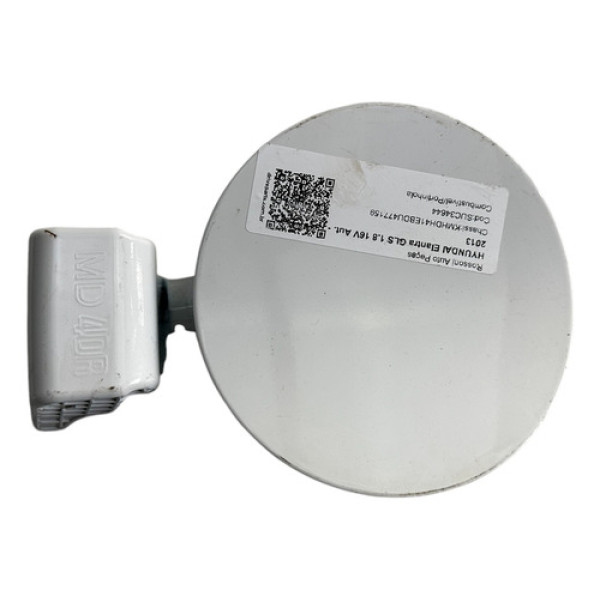 Portinhola Tanque Combustível Elantra 2012 2013 14 A 2016 Branco 2016