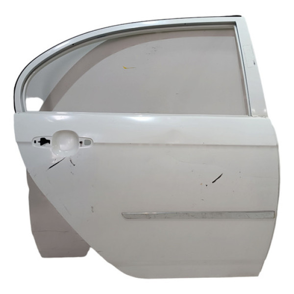 Porta Traseira Direita Lifan 620 2010 A 2012 Traseira Direita Branco