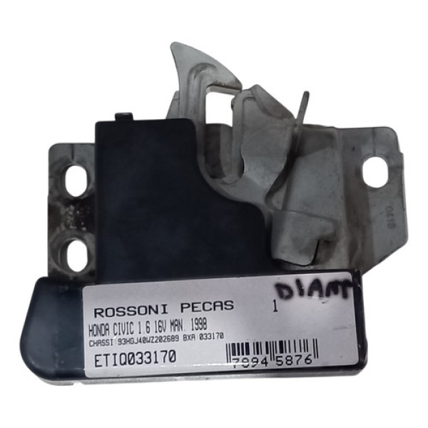 Fechadura Capo Dianteiro Civic 1993 1994 A 2000