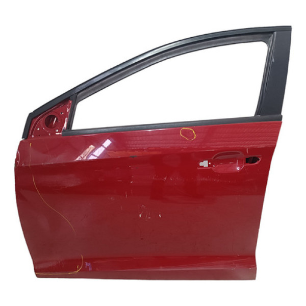 Porta Dianteira Esquerda Chery Celer 2013 A 2018 C/detalhes Dianteira Esquerdo Vermelho