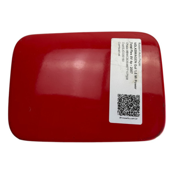Portinhola Tanque Combustível Gol G3 G4 Vermelho 2006