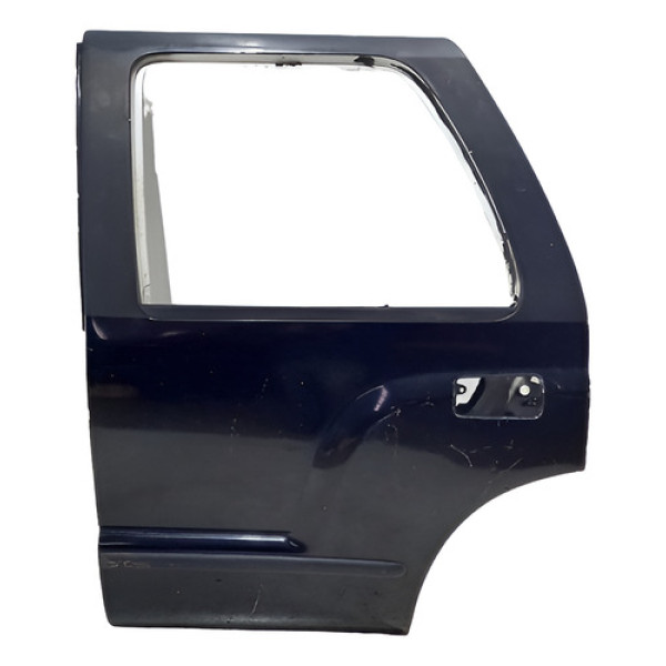 Porta Traseira Esquerda Blazer 2001 2002 A 2011 Traseira Esquerdo Preto