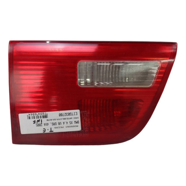 Lanterna Tras Esq Bmw  X5 2004 A 2006 (mala) Com Detalhes Vermelho