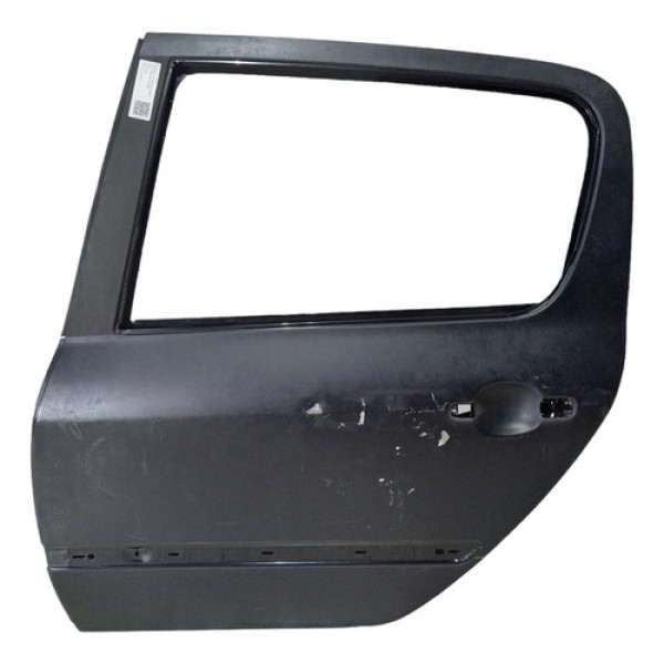 Porta Traseira Esquerda Peugeot Hatch/sedan 307 2001 A 2012 Traseira Esquerdo Preto