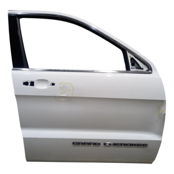 Porta Dianteira Direita Grand Cherokee 2011 A 2021c/amassado Dianteira Direita Branco