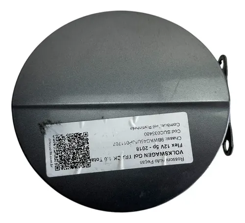 Portinhola Tanque Combustível Gol Voyage G5 G6 G7 G8 Cinza 2012
