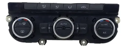 Comando Ar Condicionado Jetta 11/18 Passat Cc 09/12 S/ Aquec