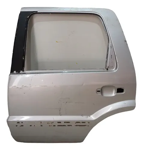 Porta Traseira Esquerda Ecosport 2003 A 2012 C/detalhes Traseira Esquerda Prateado