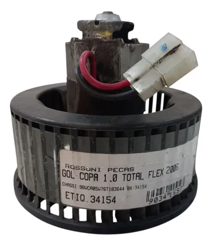 Motor Ar Forçado Gol Parati Saveiro Bola G3 G4 97/14 S/ar