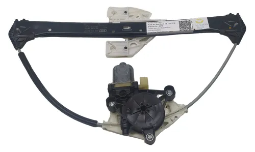 Máquina De Vidro Porta Traseir Dir Audi A3 2013/20 Sportback
