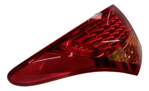 Lanterna Traseira Esquerda Vera Cruz 2007 A 2012 (canto) Led Vermelho