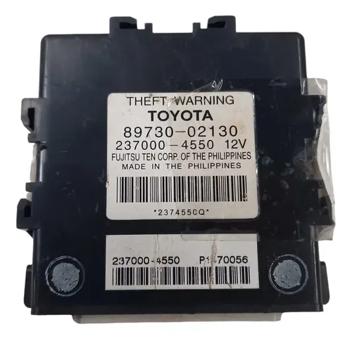 Módulo Conforto Alarme Corolla 2009 A 2014 Cod. 89730-02130