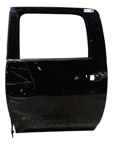Porta Traseira Esquerda Ram 2500 3500 2019/..amassada Traseira Esquerdo Preto