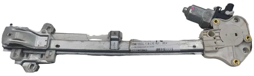 Máquina De Vidro Porta Traseira Esquerda Civic 2012 A 2016