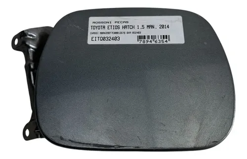 Portinhola Tanque Combustível Etios Hatch 2013 A 2020 2021 Cinza-escuro