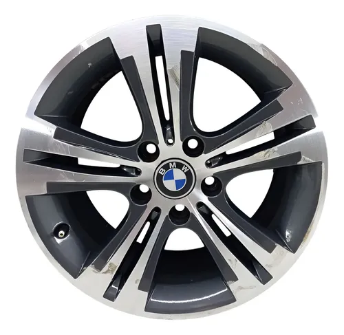 Roda Bmw Série 3 F30 320 328 330 335 M Aro 17 C/risco Prateado