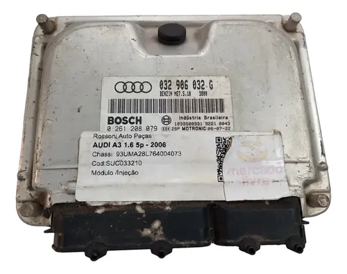 Modulo Injeção Audi A3 1.6 Cod.032906032g