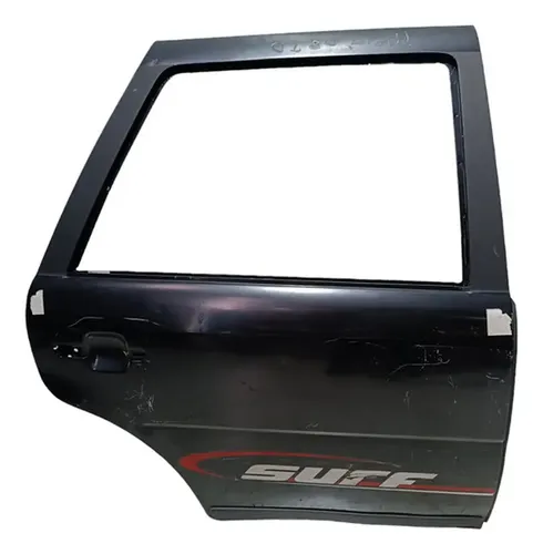 Porta Traseira Direita Gol Parati Bola G2 G3 G4 Preto