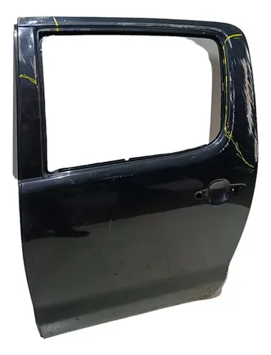 Porta Traseira Esquerda Hilux 2006 A 2015 C/detalhes Traseira Esquerdo Preto