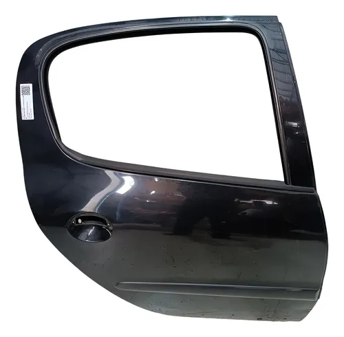 Porta Traseira Direita Peugeot 206 207 Passion Traseira Direita Preto