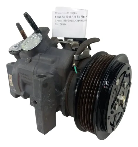 Compressor Ar Condicionado Ka 1.0 3cc 12v 2015 2016 A 2021