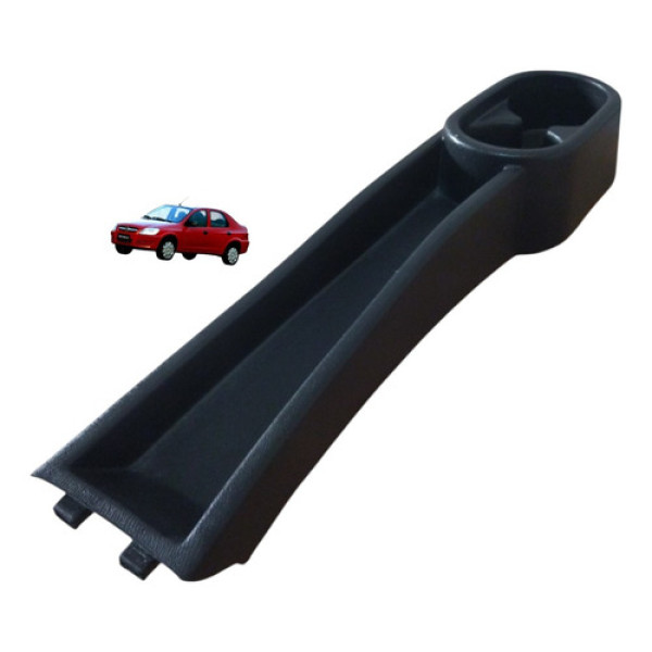 Console Central Porta Copos Gm Prisma Maxx 1.4 8v 2007 2012 Cinza-escuro