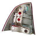 Lanterna Traseira Direita Gm Corsa Joy Sedan 2003 A 2012 Direito/passageiro Vermelho E Branco