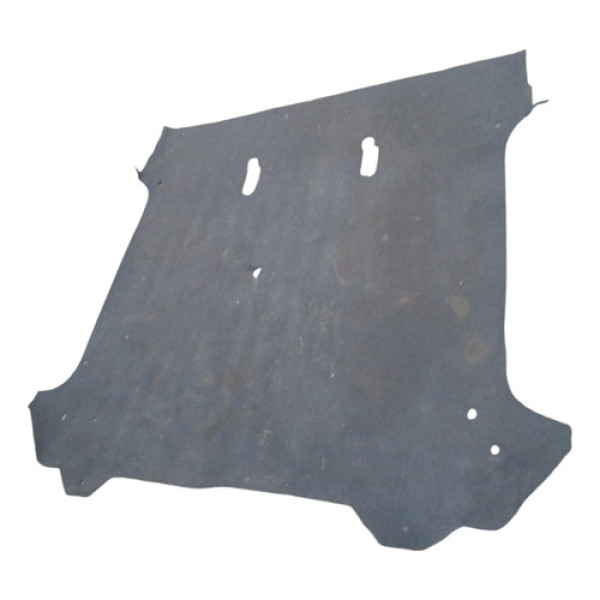 Carpete Assoalho Preto Tapete Porta-malas Doblo Elx 2004 Preto