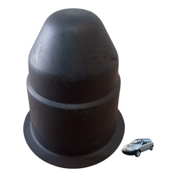 Tampa Amortecedor Traseiro Fiat Palio Uno 2p 2000 2006 Preto