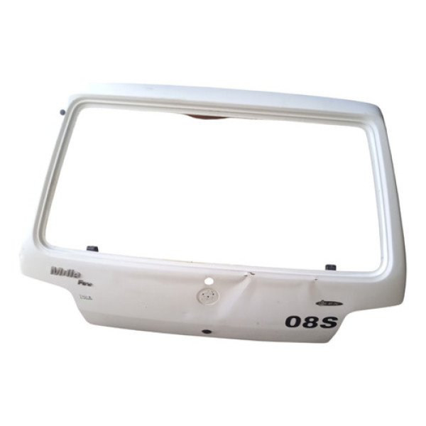 Tampa Traseira Porta Malas Pitbull Fiat Uno 1.0 8v Flex 2006 Branco