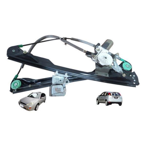Máquina Vidro Elétrico Dianteira Direita Focus Hatch 01 08