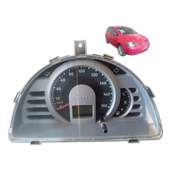 Painel Instrumentos Vw Fox 1.0 Ea111 2005 A 2009 Cinza Claro