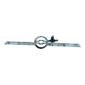 Moldura Emblema Friso Cromado Vectra 2006 2011 Cromado