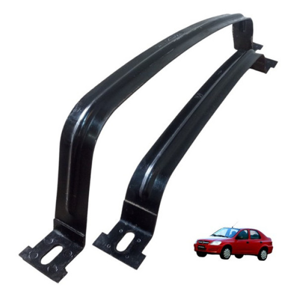 Par Cinta Tanque Combustível Gm Prisma Maxx 1.4 8v 2007 2012