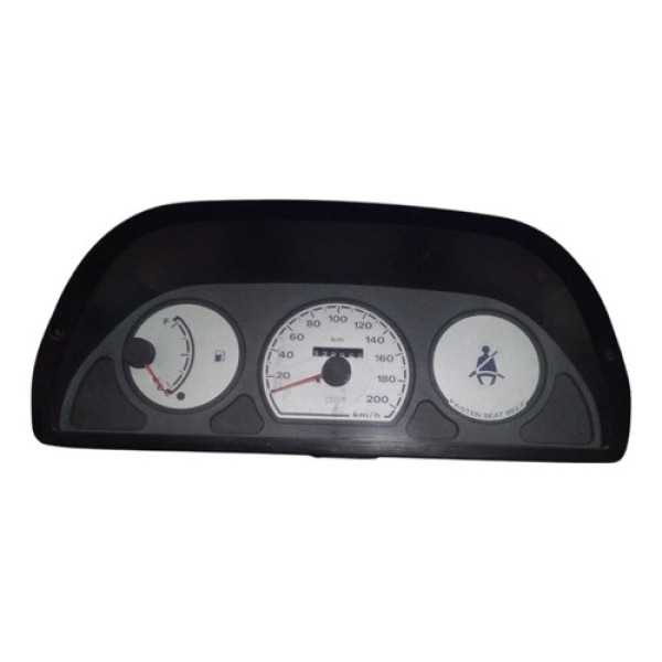 Painel Instrumento Analógico Fiat Palio Uno 1.0 1996 A 2004 Preto Branco Cinza